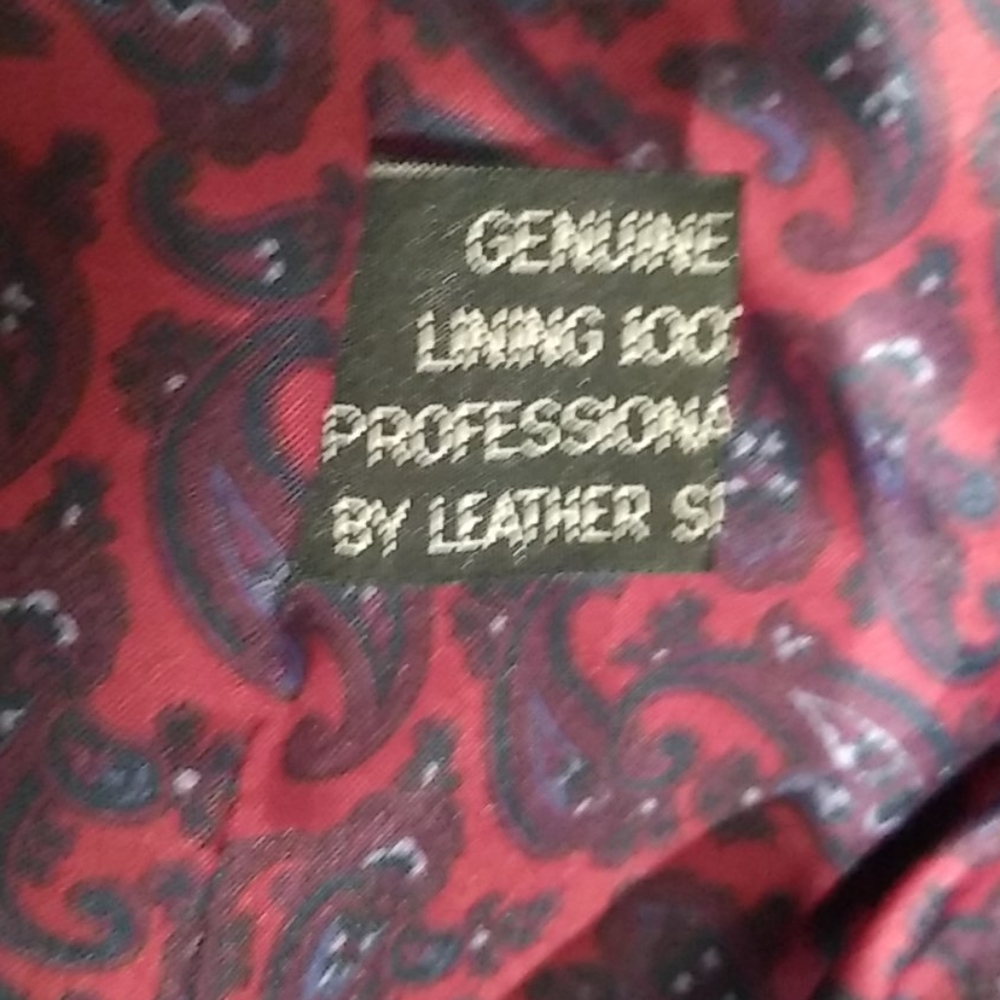 Leather Jacket 80s bomber retro